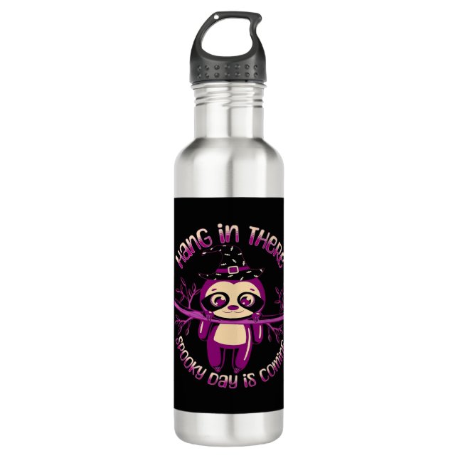 Bouteille D'eau Chemise classique Halloween Sloth (ver.1) (Devant)