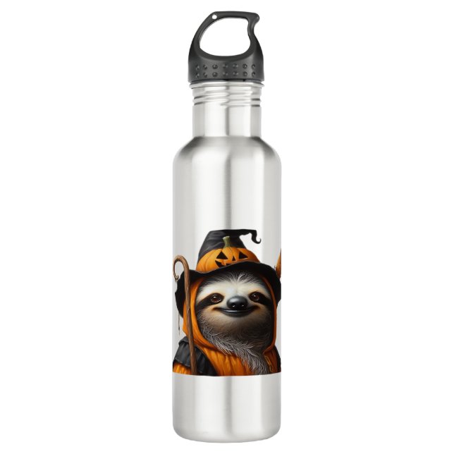 Bouteille D'eau Chemise classique Sloth Halloween (Devant)