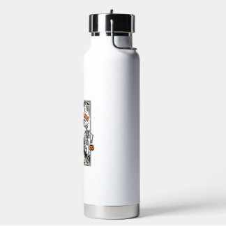 Bouteille D'eau Chemise d'amour de saison effrayant squelette Hall