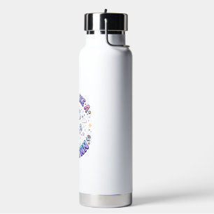Bouteille D'eau Chemise graphique Licorne Brille Comme une Licorne