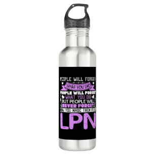 Bouteille D'eau Chemise infirmière fière LPN