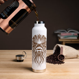Bouteille D'eau Chewbacca Tribal Brun
