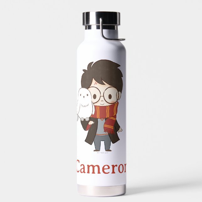 Bouteille D'eau Chibi HARRY POTTER™ & Hedwig (Gauche)