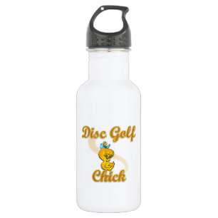 Bouteille D'eau Chick de golf sur disque