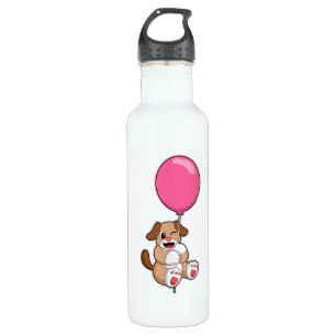 Bouteille D'eau Chien avec ballon
