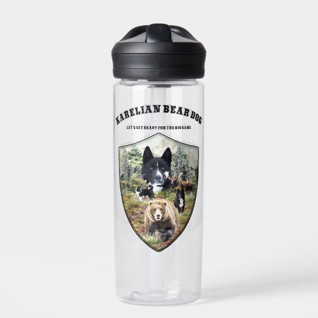 Bouteille D'eau Chien d'ours karélien (Extérieur)