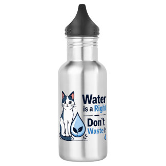 Bouteille D'eau Chiot Mignon Économiser l'Eau Éco-Responsable