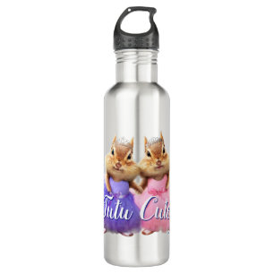Bouteille D'eau Chipmunk Ballerina Duo
