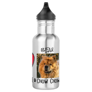 Bouteille D'eau Chow Chows Chien