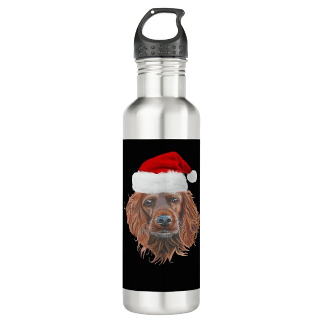 Bouteille D'eau Christmas Irish Setter Classic T-Shirt (Devant)