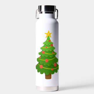 Bouteille D'eau Christmas Tree Thermos with Star