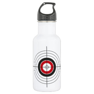 Bouteille d'eau cible de Bullseye