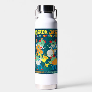 Bouteille D'eau Cicada Jazz Jam Session