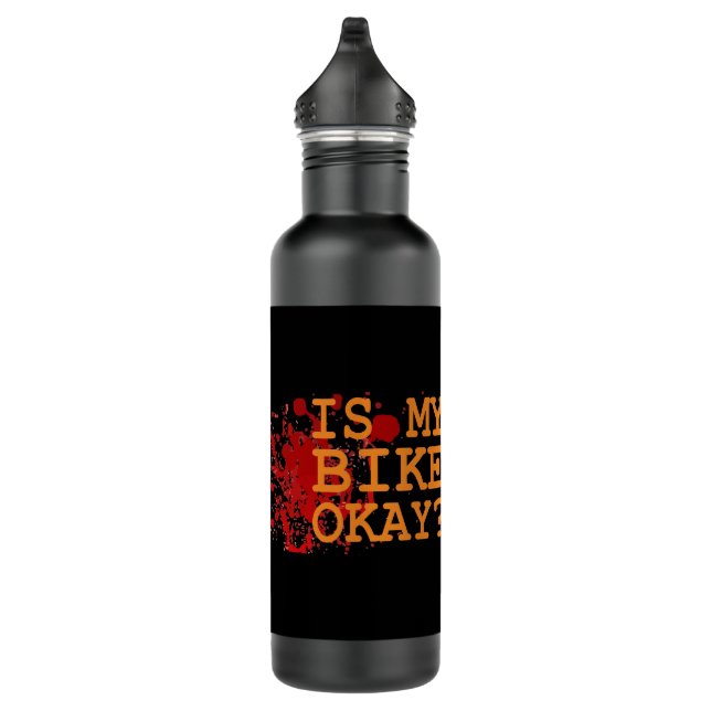 Bouteille D'eau Citation De Bicyclette Drôle - Mon Vélo Est-Il Bon (Droite)