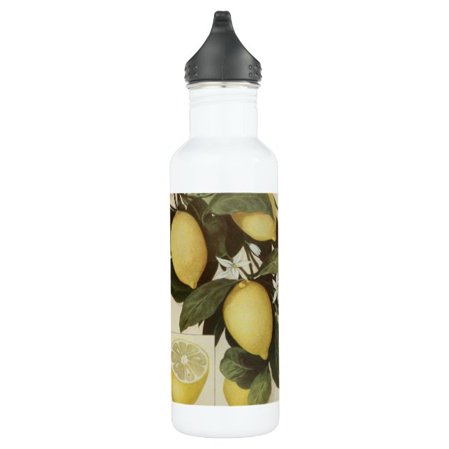 Bouteille d'eau citron (Droite)
