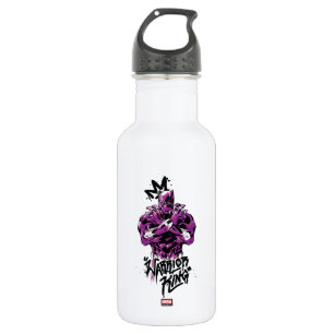 Bouteille D'eau Classique Avengers   Black Panther Warrior King