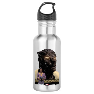 Bouteille D'eau Classiques Avengers   T'Challa en tant que Black P