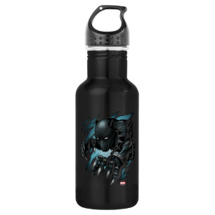 Bouteille D'eau Classiques des Avengers Black Panther déchirant