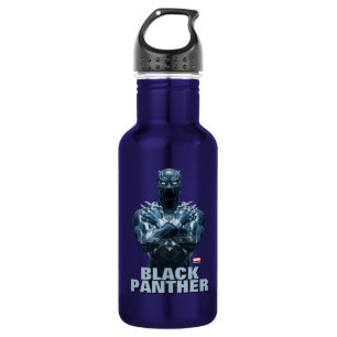 Bouteille D'eau Classiques des Avengers   Salut de Black Panther