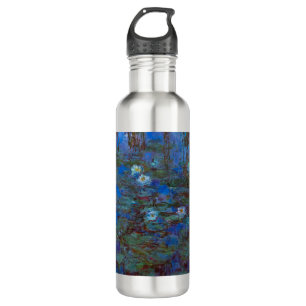 Bouteille D'eau Claude Monet - Lys d'Eau Bleue