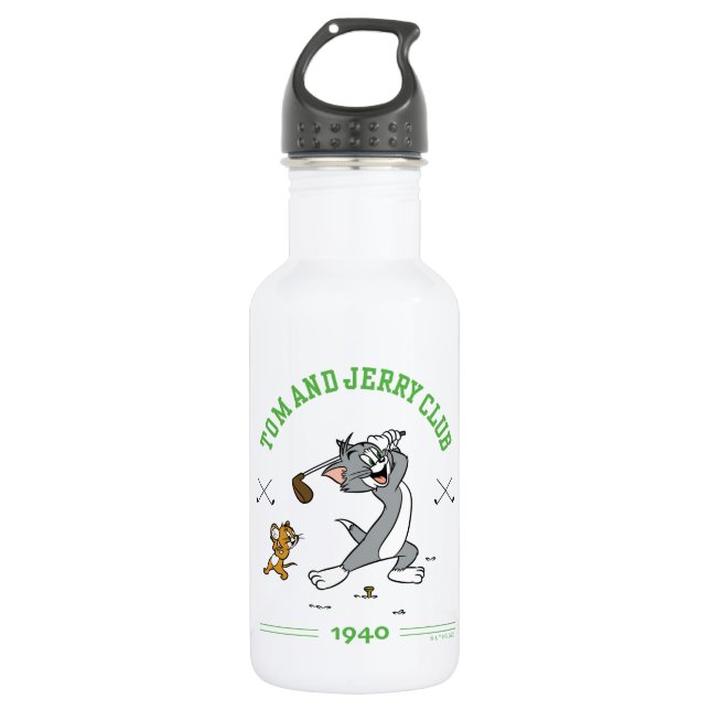 Bouteille D'eau Club de golf Tom & Jerry 1940 (Devant)