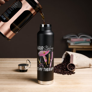 Bouteille D'eau Coiffeur Est Ma Thérapie
