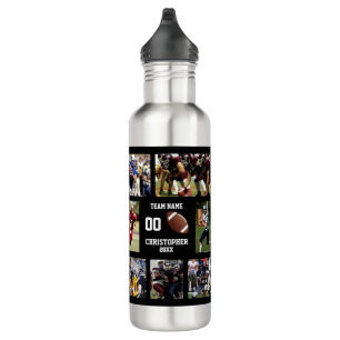 Bouteille D'eau Collage photo de football