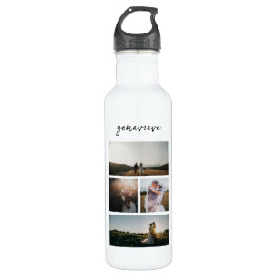 Bouteille D'eau Collage photo simple moderne