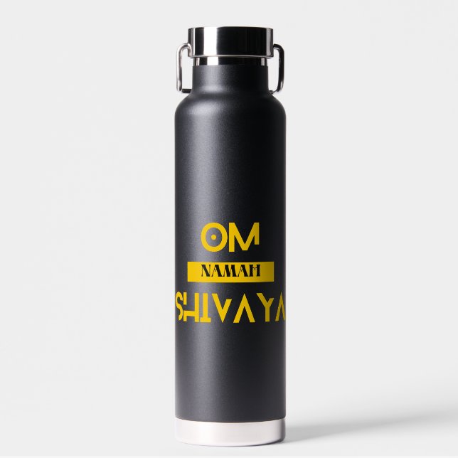 Bouteille D'eau Collection Divine : Om Namah Shivaya (Avant)