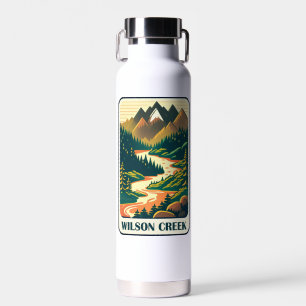 Bouteille D'eau Colonnes de la Caroline du Nord Wilson Creek