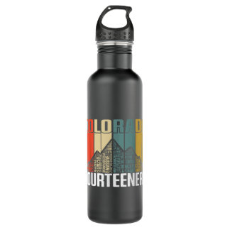 Bouteille D'eau Colorado 14ers Randonnées Fourtins Retro Vintage G