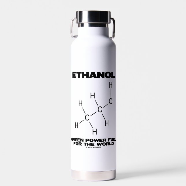 Bouteille D'eau Combustible Énergétique Éthanol Pour La Chimie Mon (Avant)
