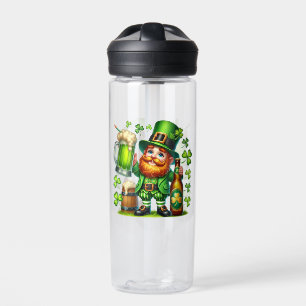Bouteille D'eau Conception de bière de lutin de la Saint-Patrick-6