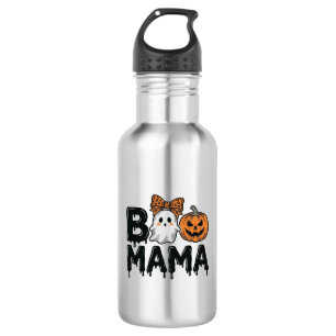 Bouteille D'eau Conception de chemise de maman fantôme Halloween c