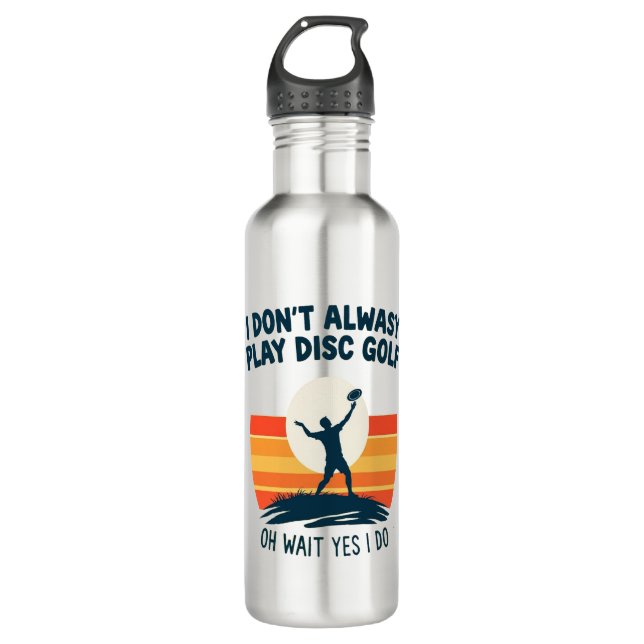 Bouteille D'eau Conception de T-shirt Disk Golf Lover (Devant)