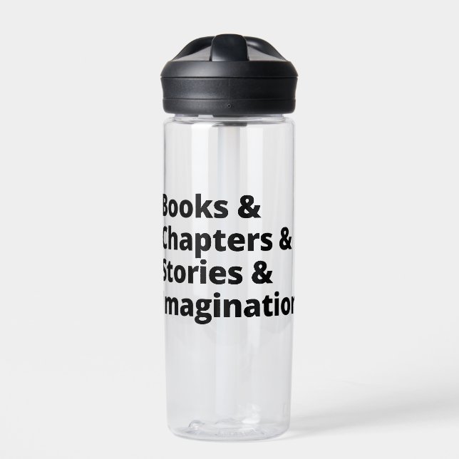 Bouteille D'eau Conception du livre (Extérieur)