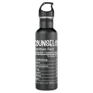 Bouteille D'eau Conseillère et orientation en matière de counselin