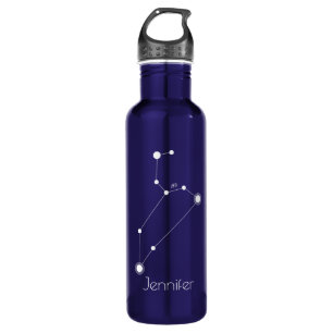 Bouteille D'eau Constellation de Leo Zodiac personnalisée