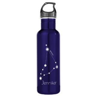 Bouteille D'eau Constellation de zodiaque de Capricorne personnali