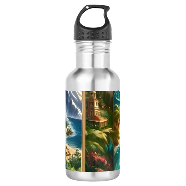 Bouteille d'eau cool de Zazzle (Devant)