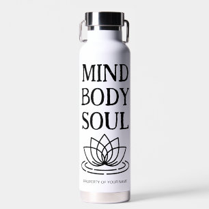 Bouteille D'eau Cool isolant lotus fleur âme corps mental
