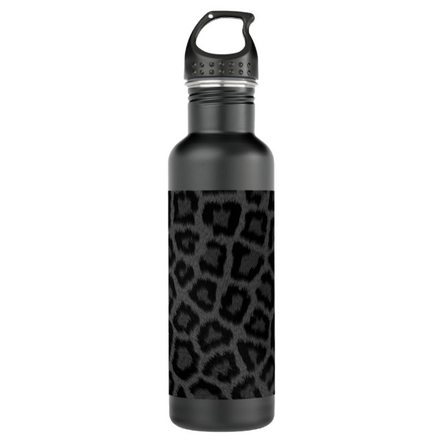 Bouteille D'eau Copie de panthère noire (Devant)