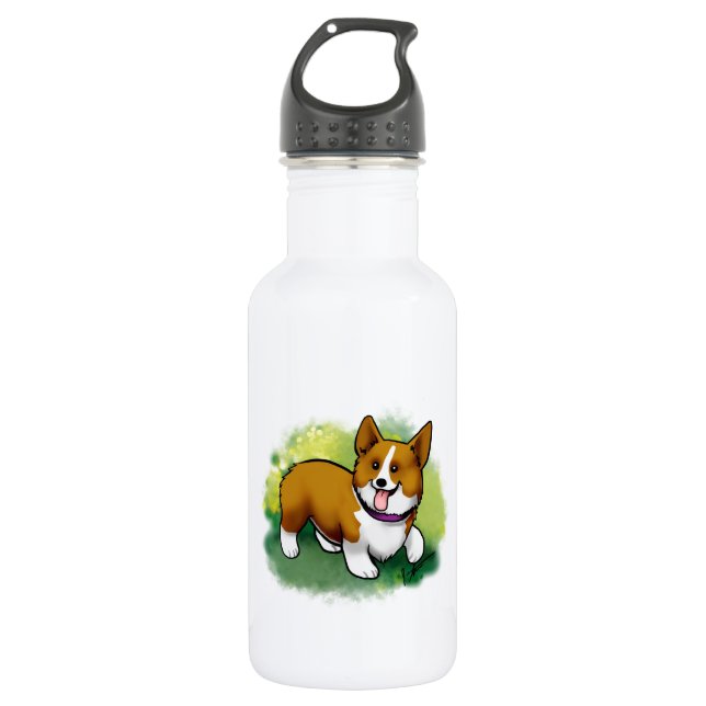 Bouteille D'eau Corgi (Devant)