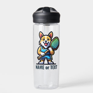 Bouteille D'eau CORGI DOG ajouter votre propre texte - Mascotte de