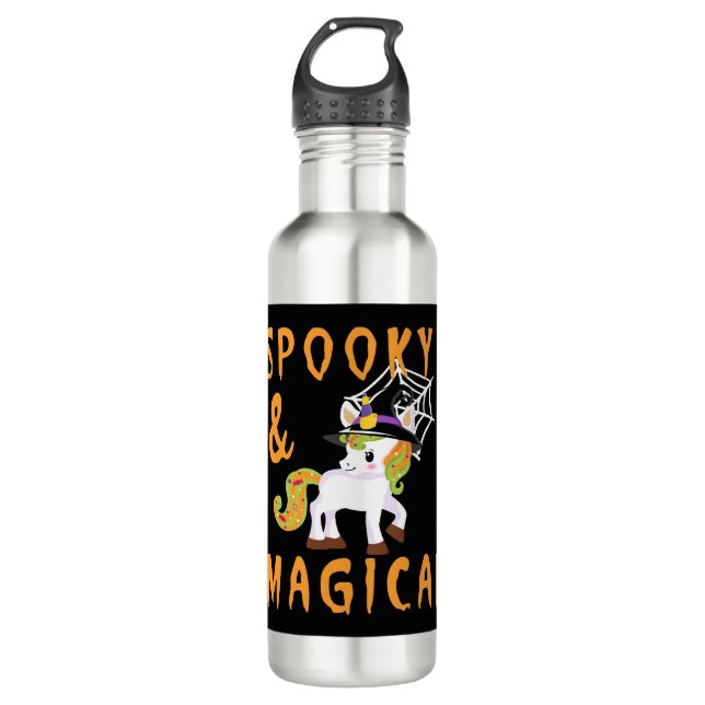 Bouteille D'eau Costume D'Halloween éffrayant Et Magique (Devant)