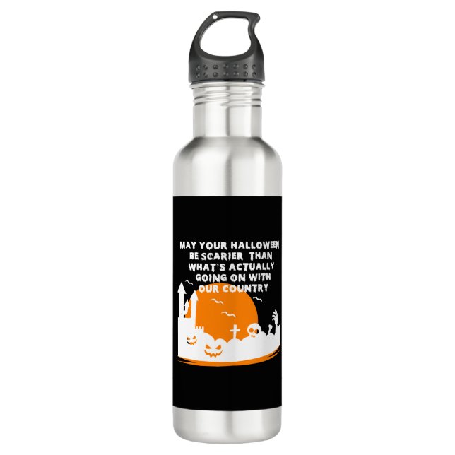 Bouteille D'eau Costume drôle d'Halloween (Devant)