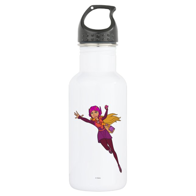 Bouteille D'eau Costume rose citron miel (Devant)