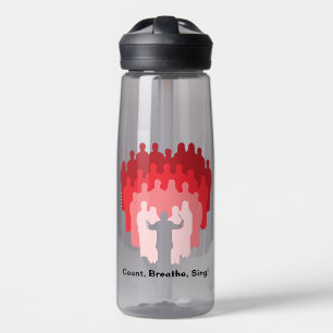 Bouteille D'eau Count Breathe Sing Water Bottle