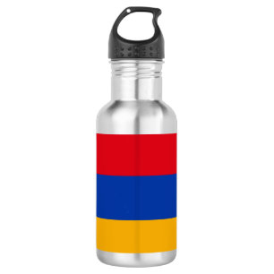 Bouteille D'eau Coupe de papier drapeau arménien