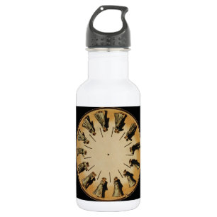 Bouteille D'eau Couples Phenakistoscope valsant d'Eadweard